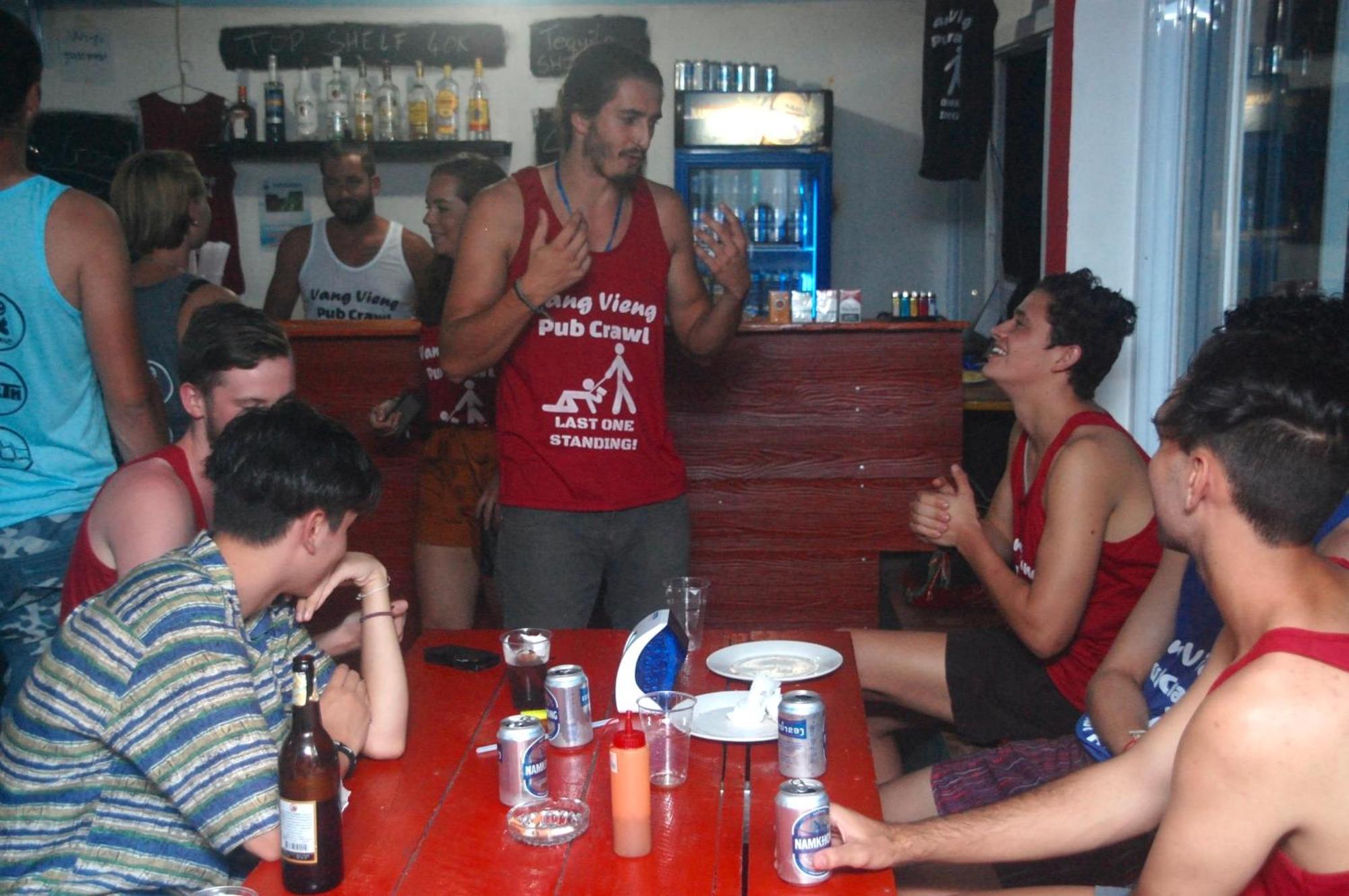 Vang Vieng Ruby Backpackers Hostel Esterno foto